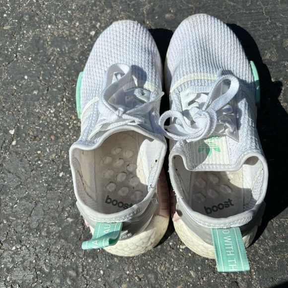 White Adidas NMDs - Picture 8 of 8